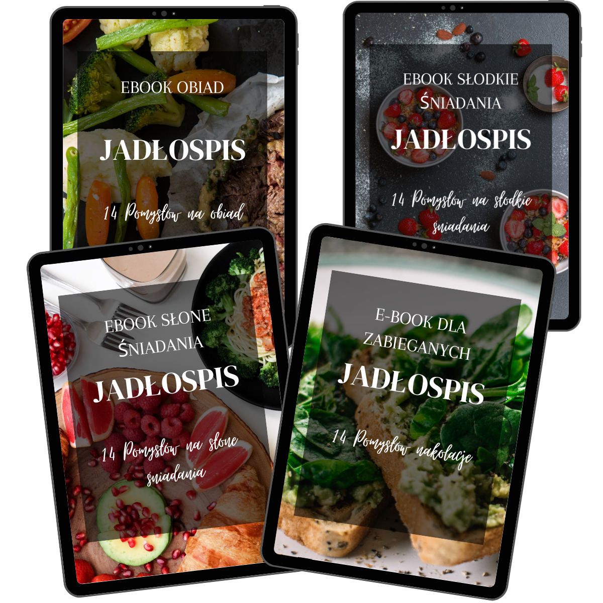 Zestaw czterech jadłospisów 56 przepisów